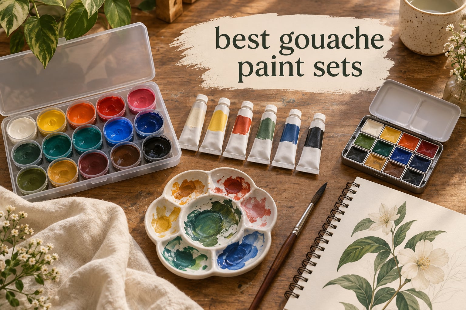 best gouache paint sets