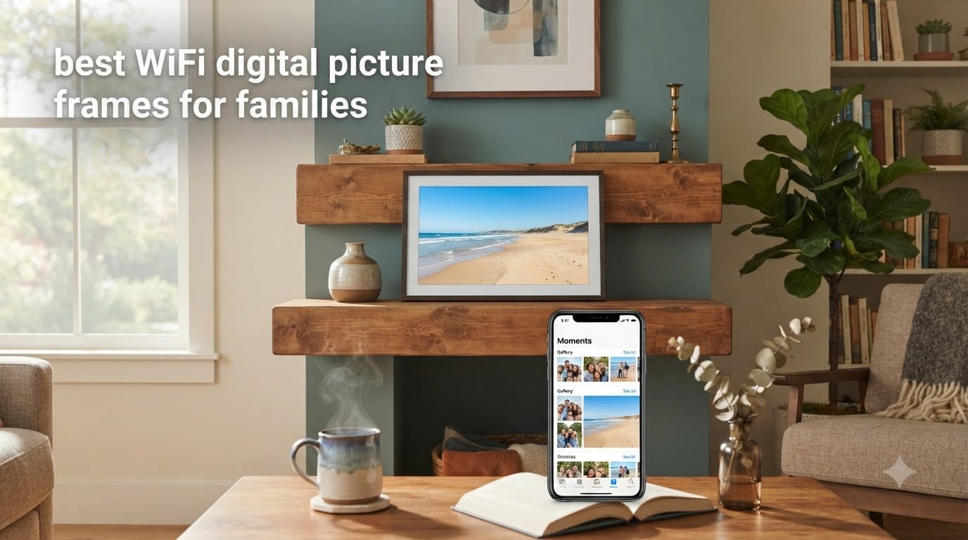 best WiFi digital picture frames for families