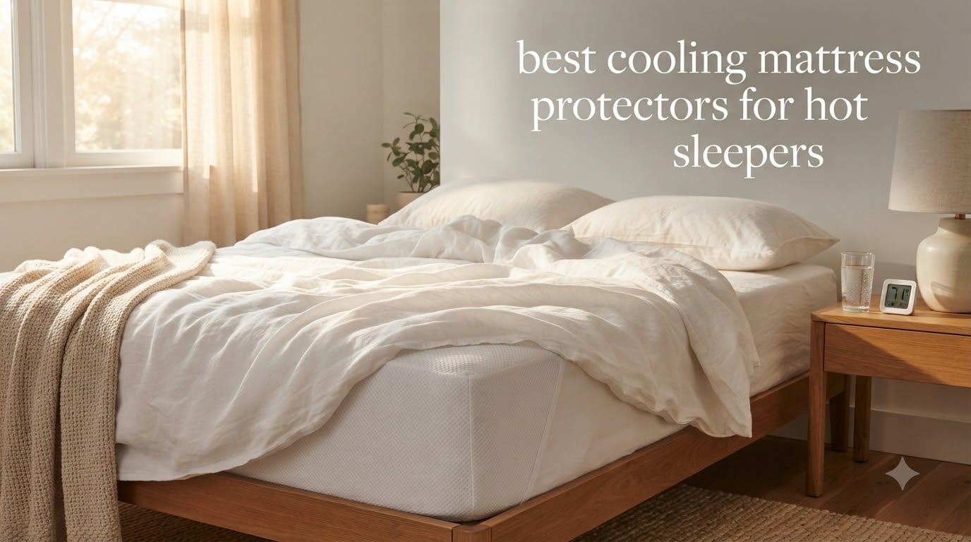 best cooling mattress protectors for hot sleepers