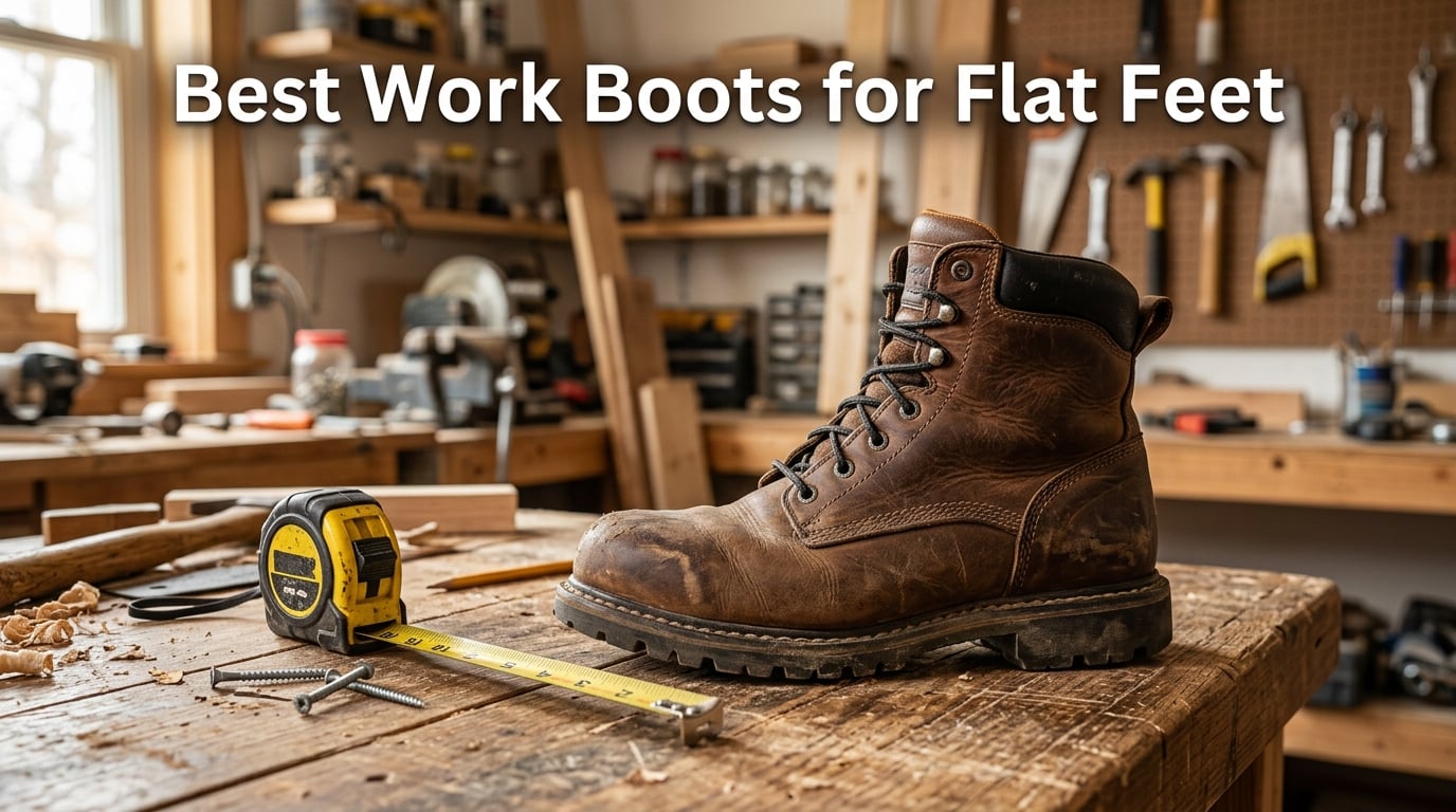 Best Work Boots for Flat Feet