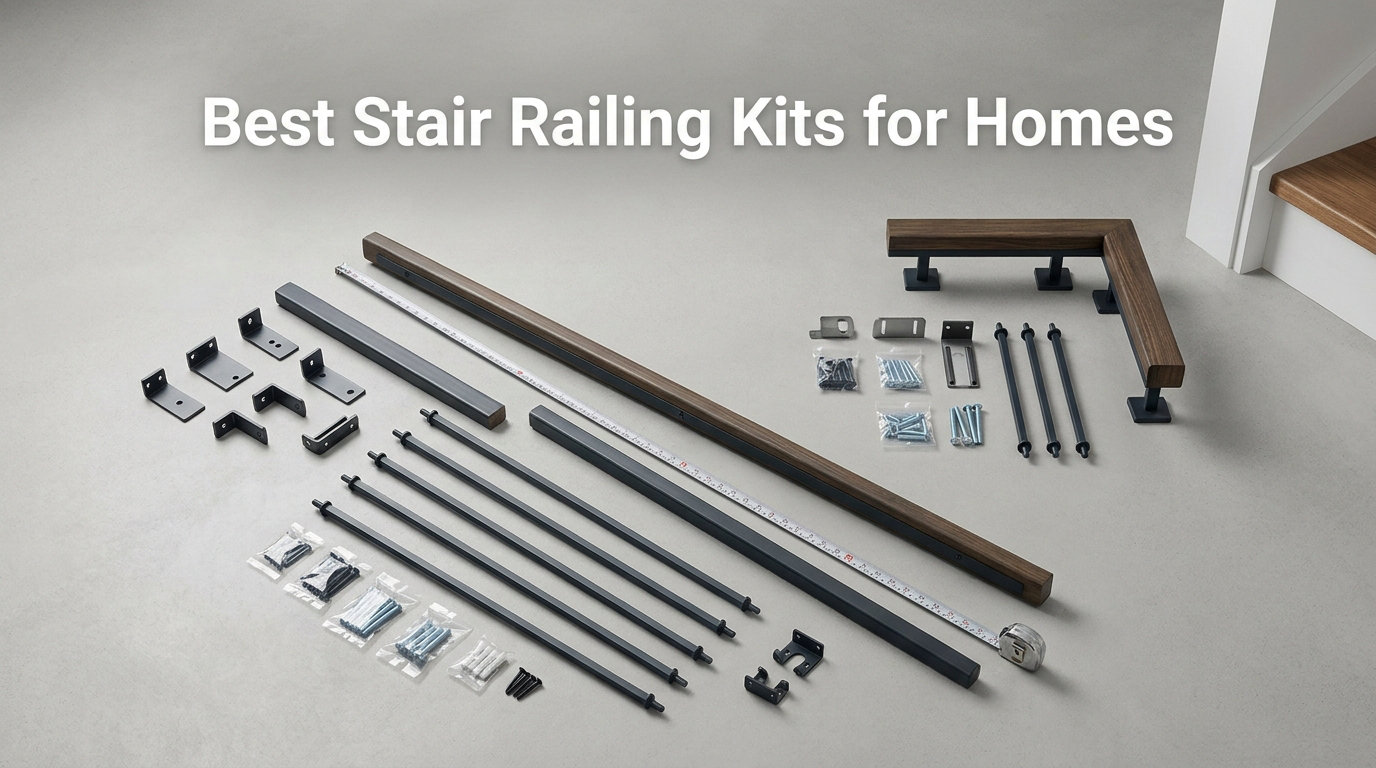 Best Stair Railing Kits for Homes