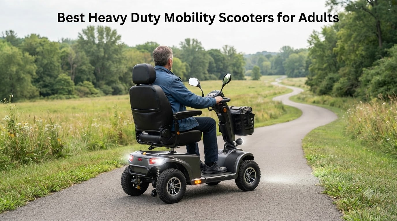 Best Heavy Duty Mobility Scooters for Adults