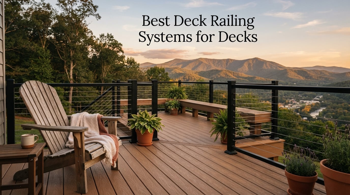 Best Deck Railing Systems for Decks