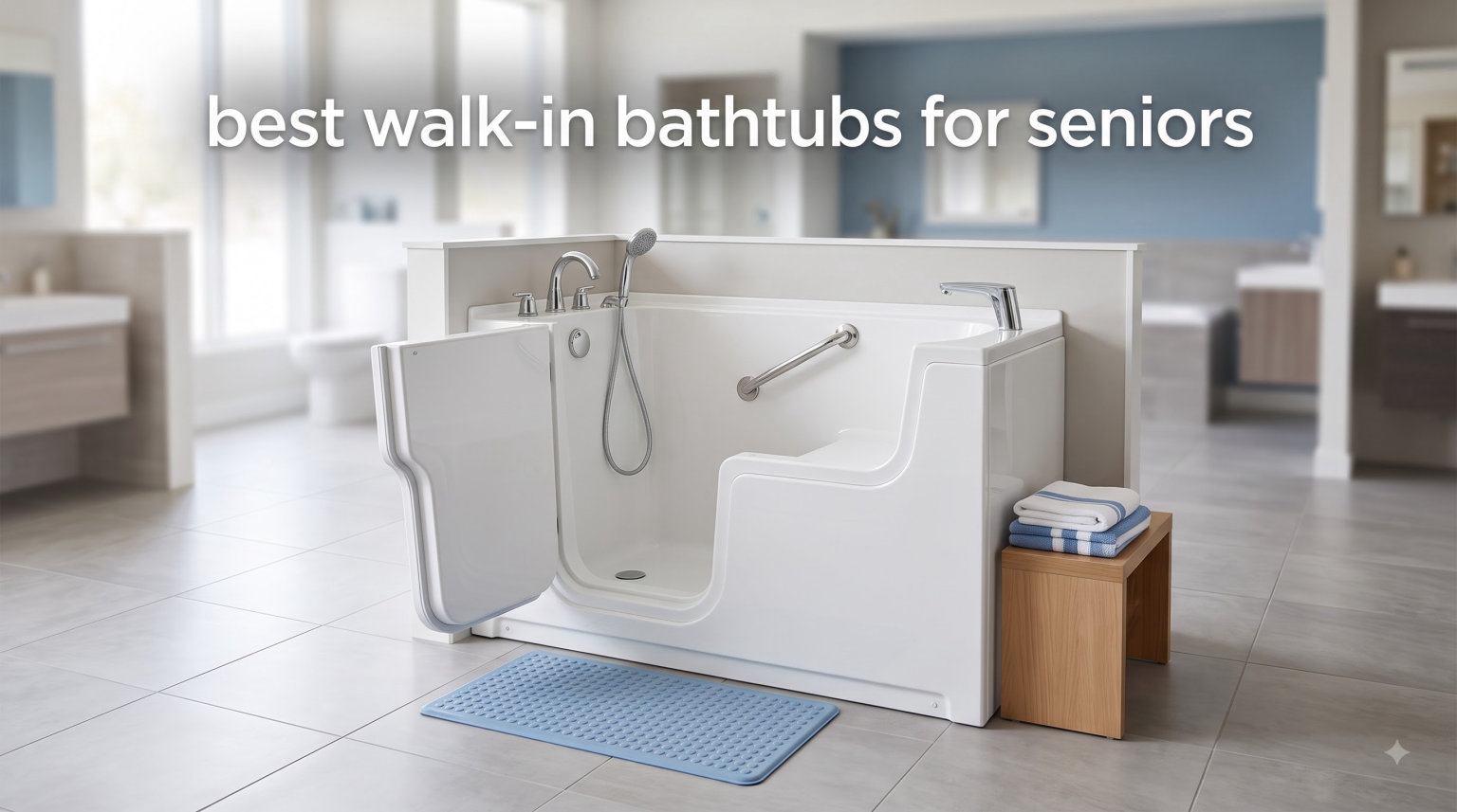 best walk-in bathtubs for seniors