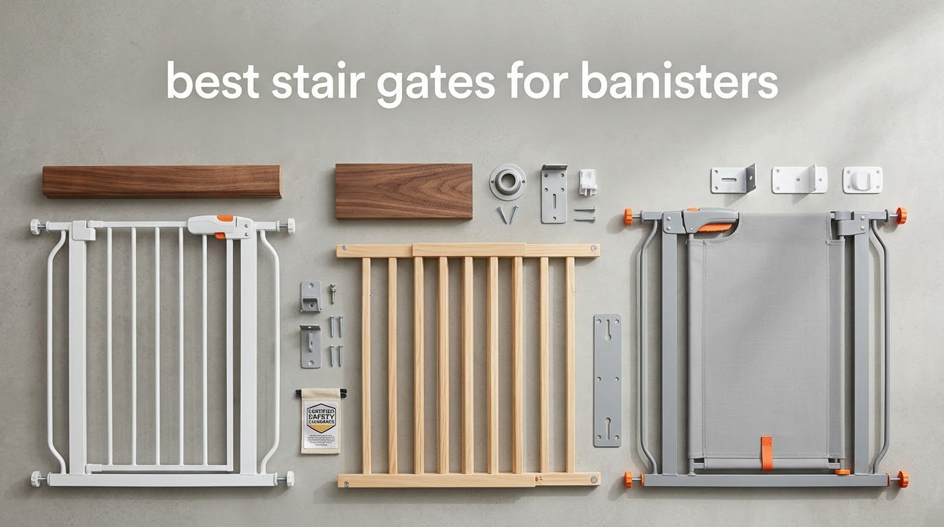 best stair gates for banisters