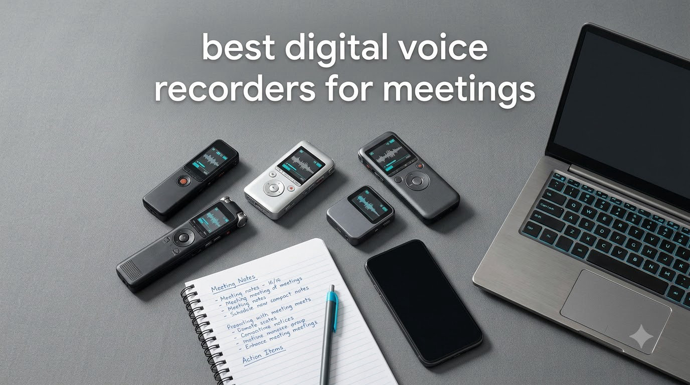 best digital voice recorders for meetings