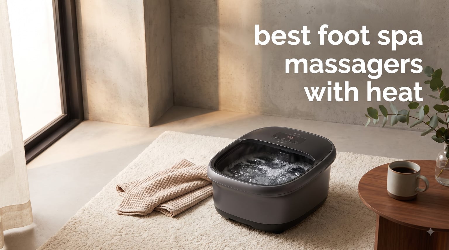 best foot spa massagers with heat