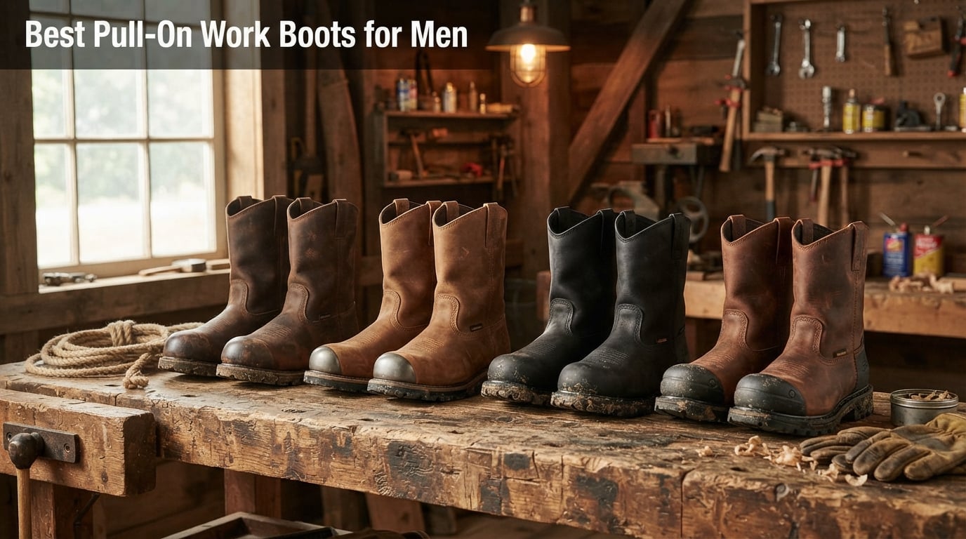 Best Pull-On Work Boots for Men