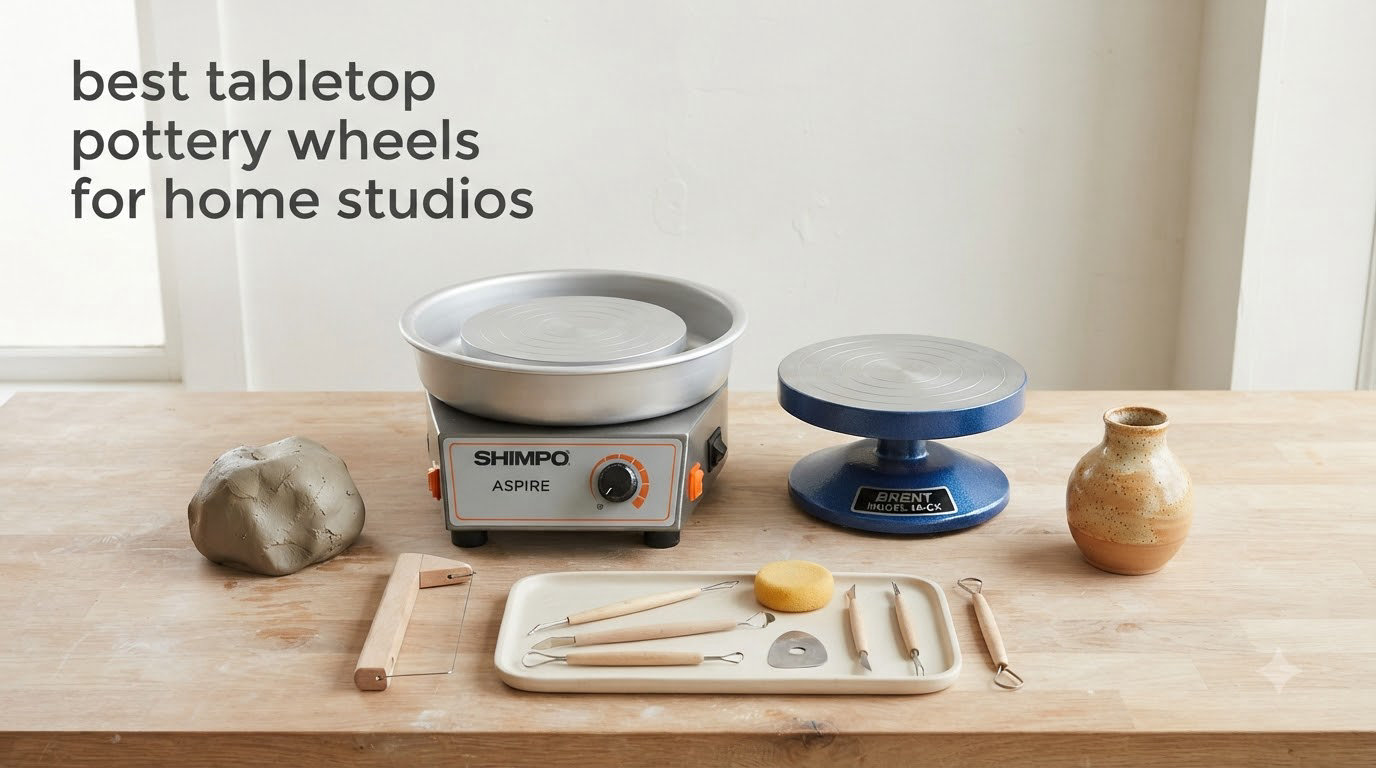 best tabletop pottery wheels for home studios