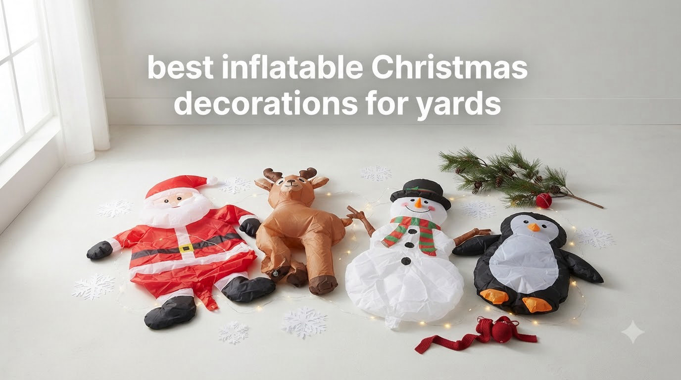 best inflatable Christmas decorations for yards