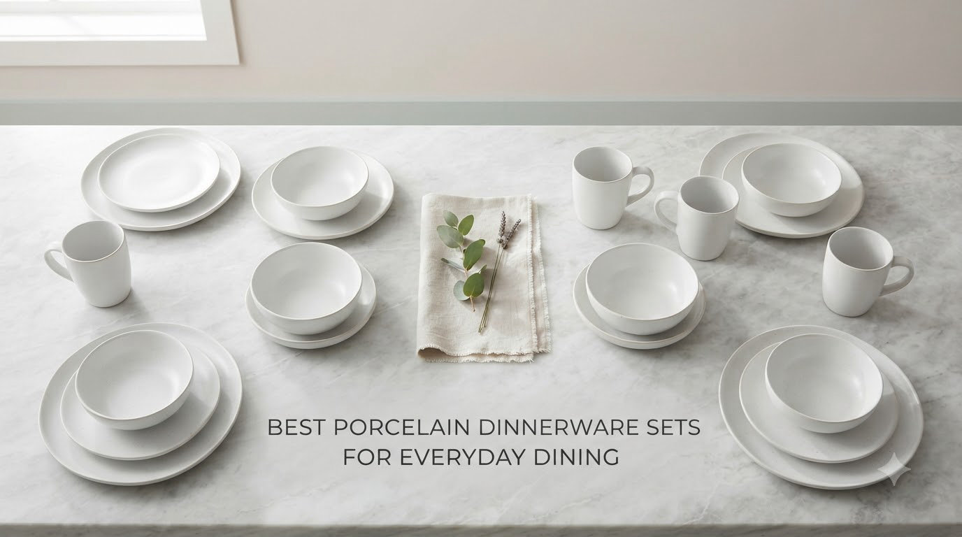 best porcelain dinnerware sets for everyday dining