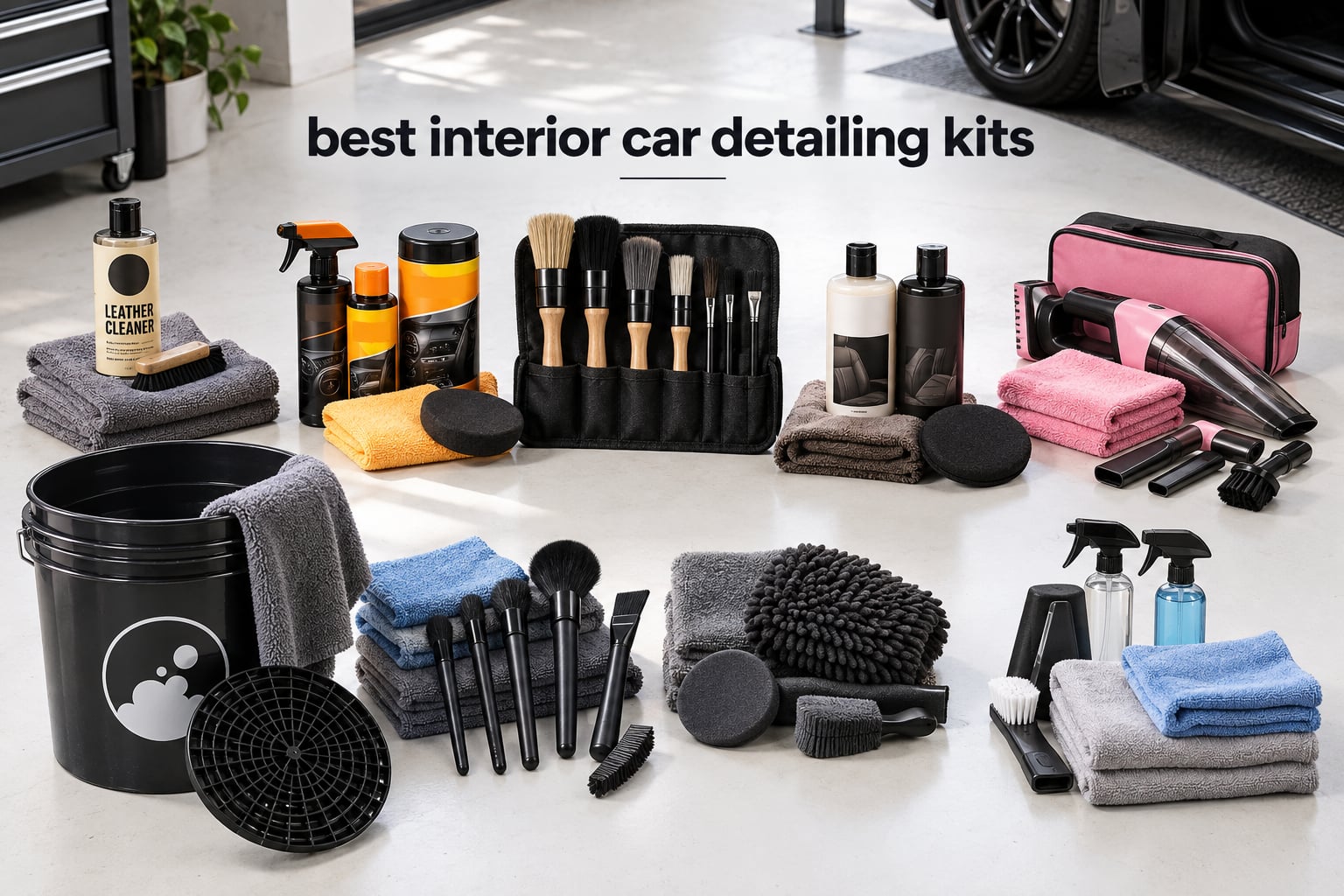 best interior car detailing kits