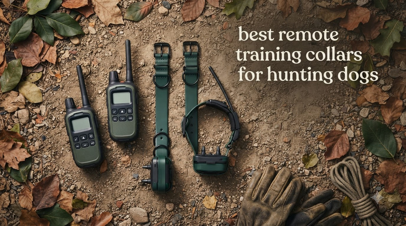 best remote training collars for hunting dogs
