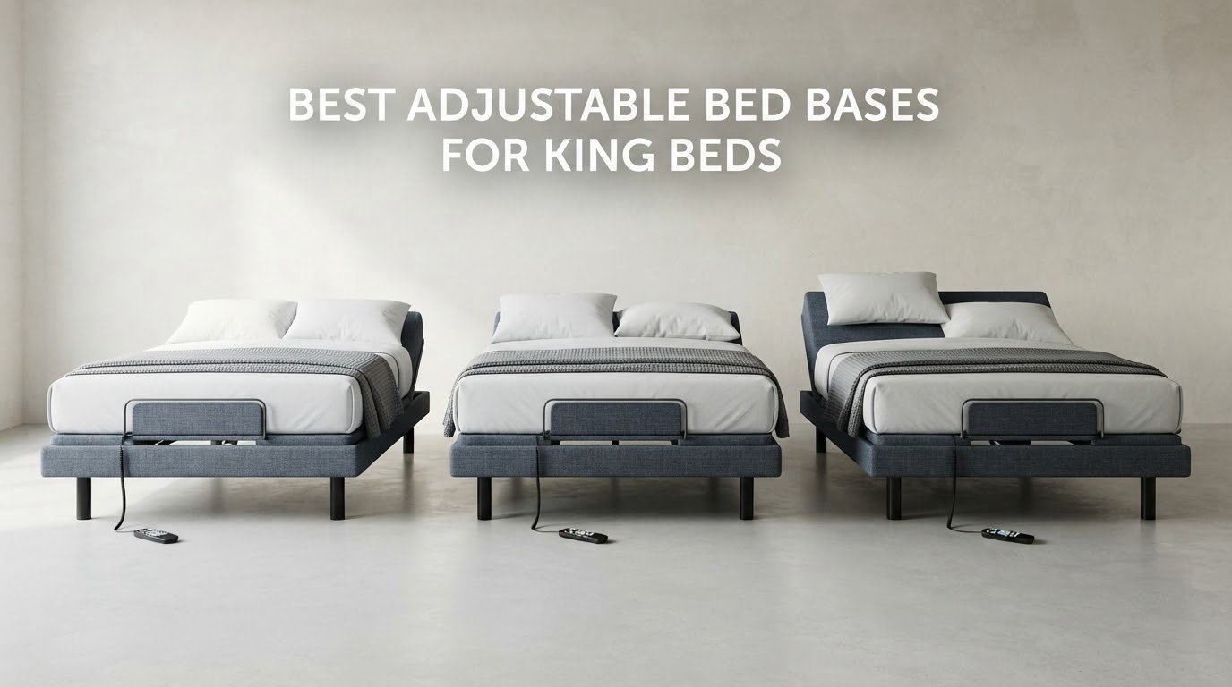 best adjustable bed bases for king beds