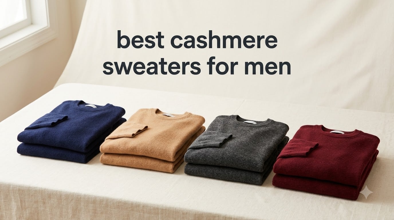 best cashmere sweaters for men