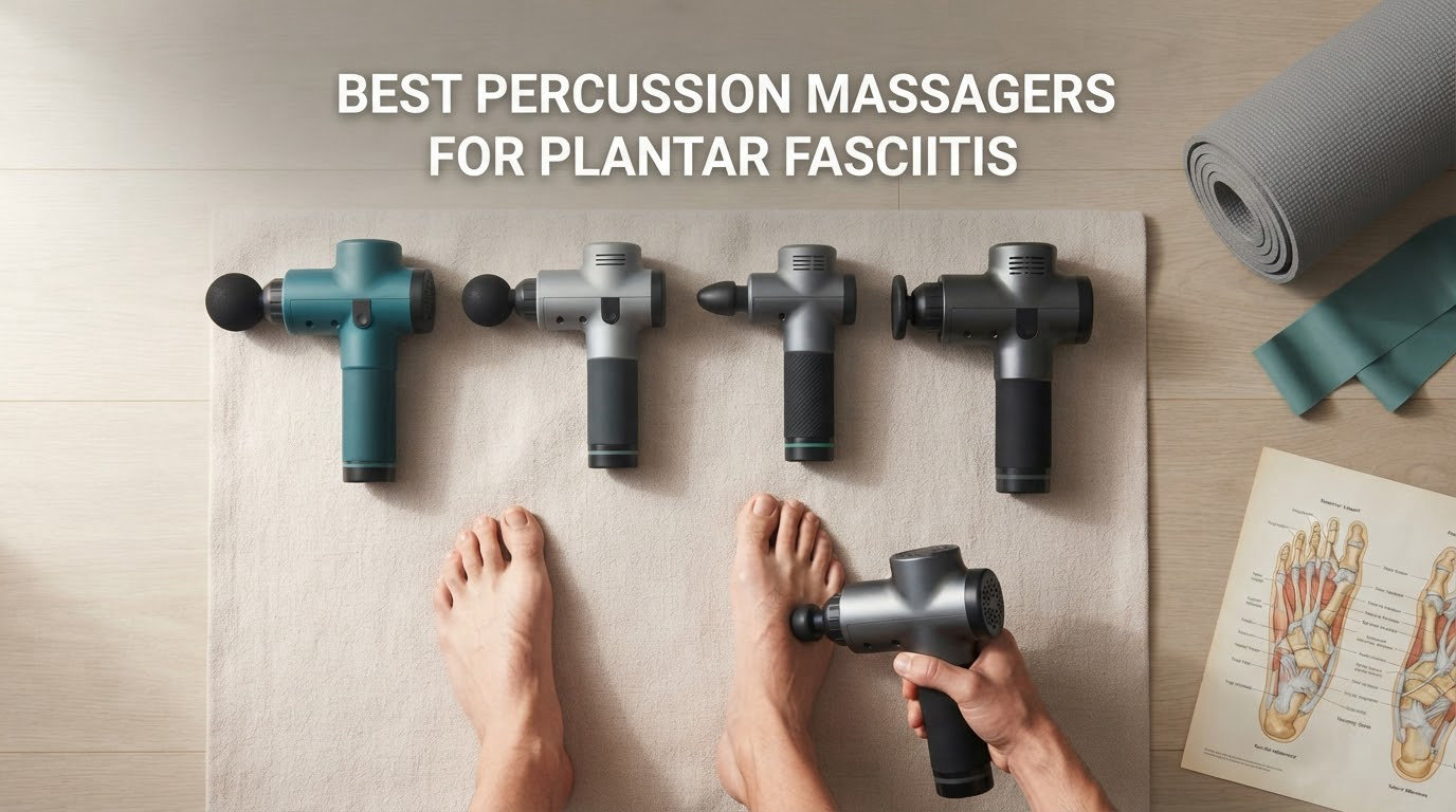 best percussion massagers for plantar fasciitis