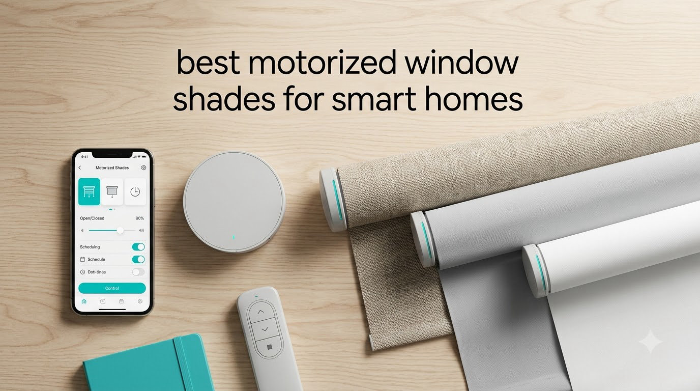 best motorized window shades for smart homes