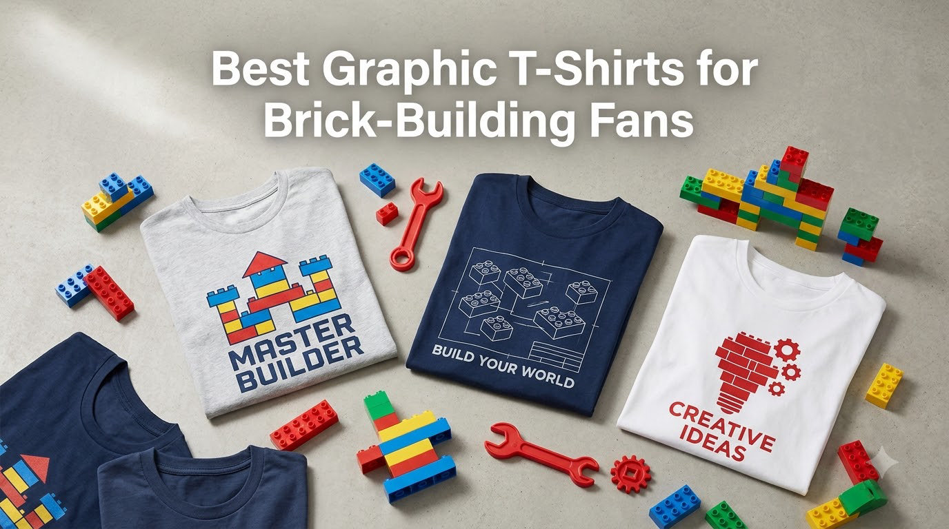 Best Graphic T-Shirts for Brick-Building Fans