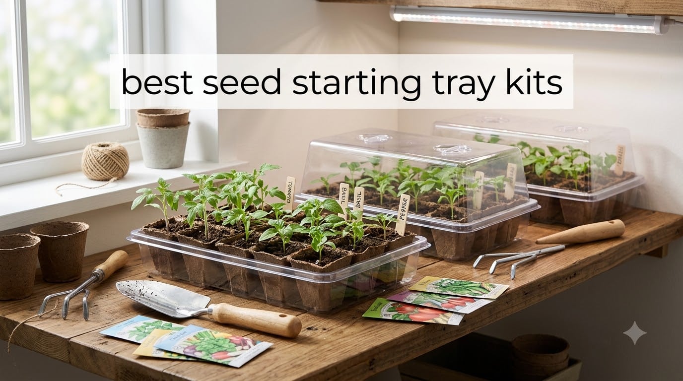best seed starting tray kits