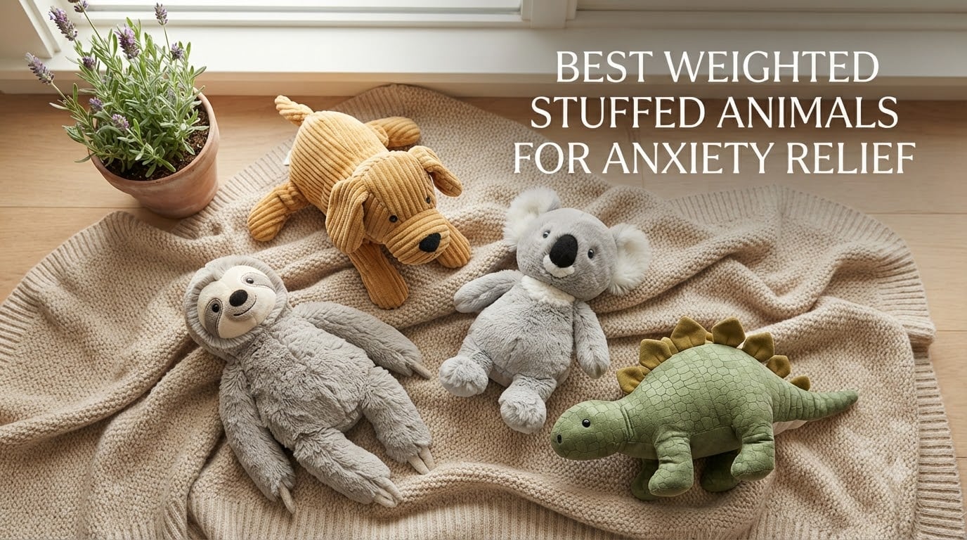 Best Weighted Stuffed Animals for Anxiety Relief