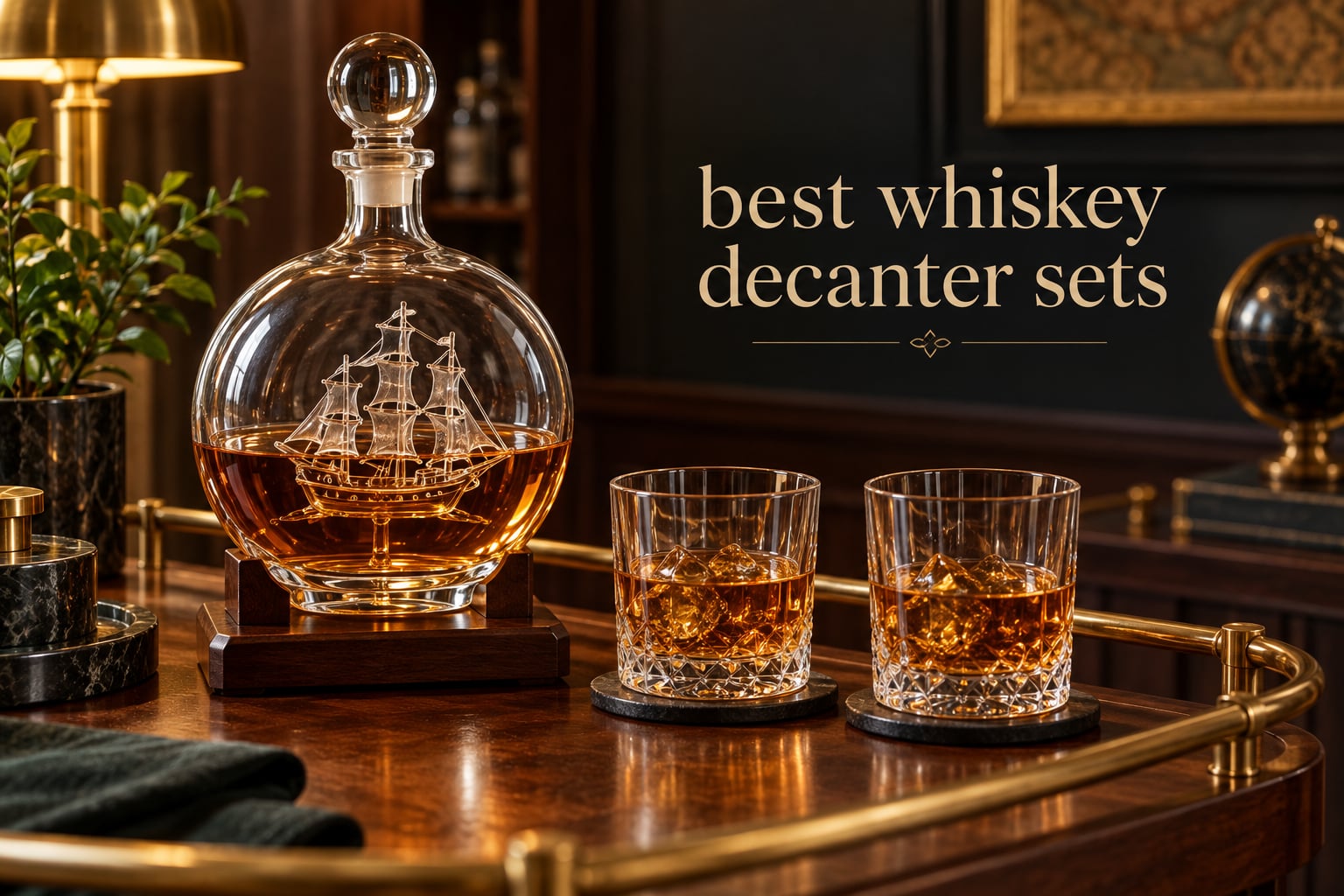 best whiskey decanter sets