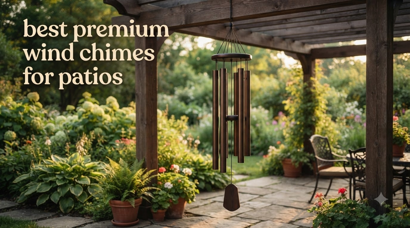 best premium wind chimes for patios