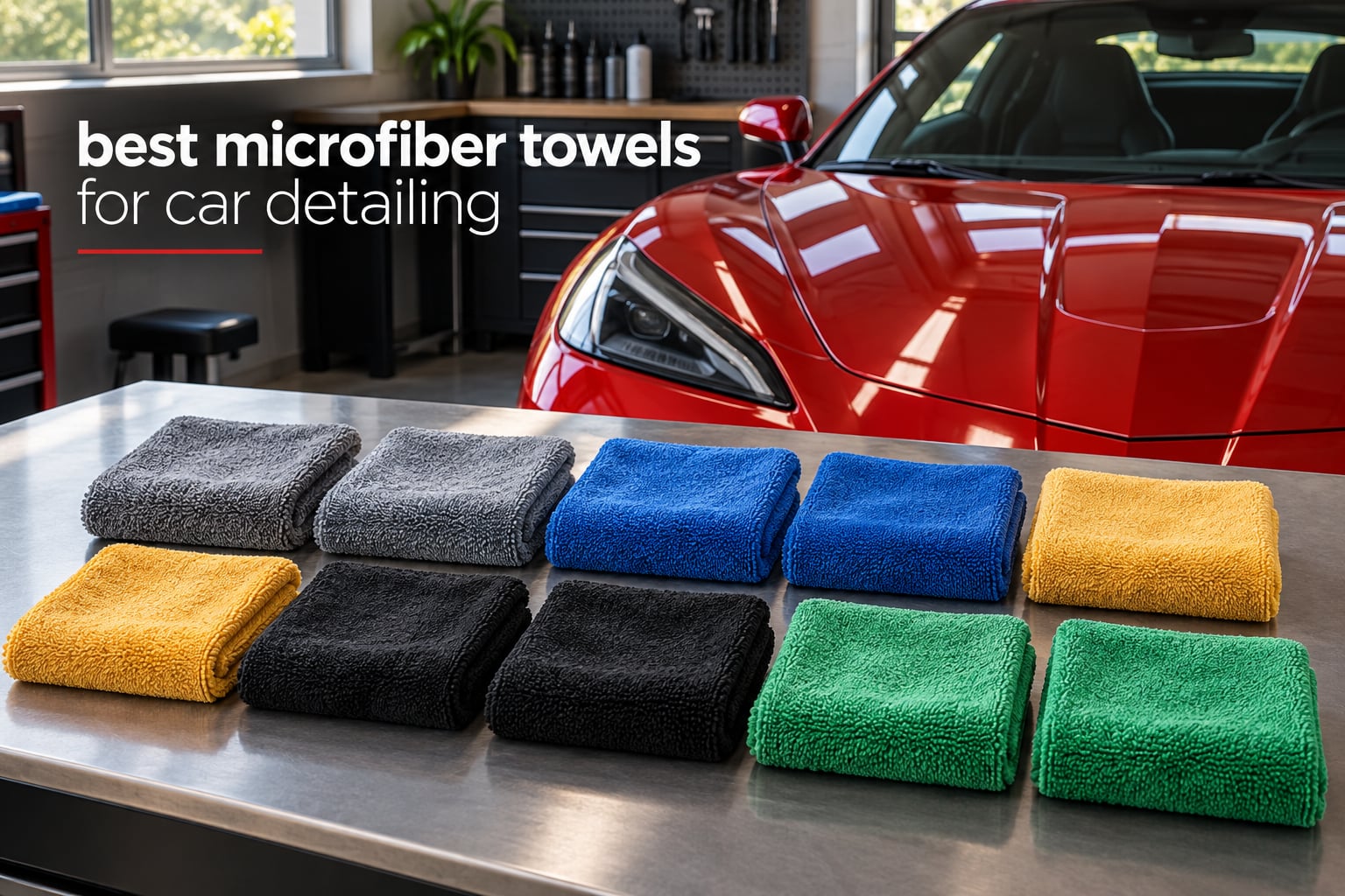 best microfiber towels for car detailing