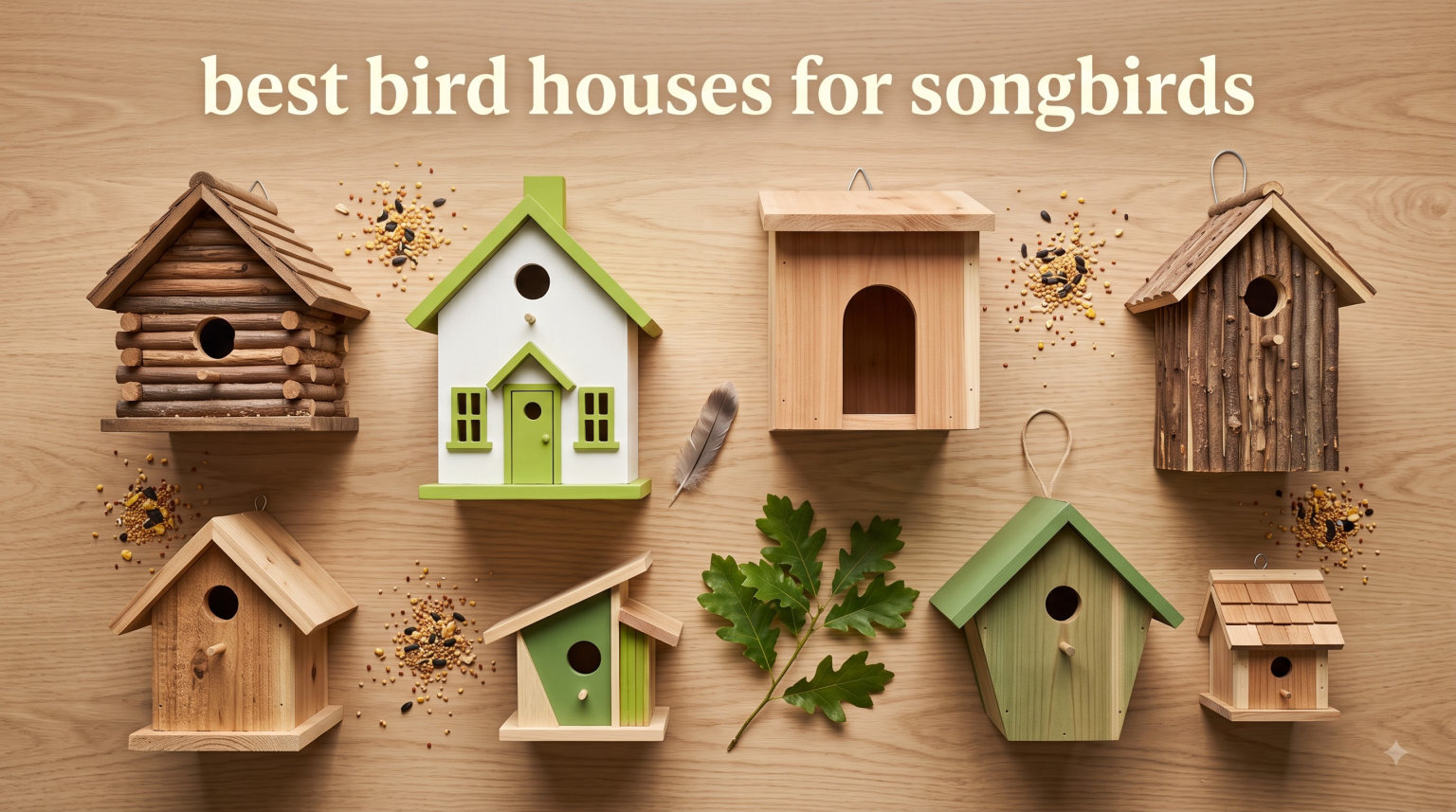 best bird houses for songbirds