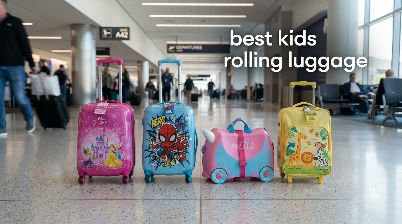 best kids rolling luggage