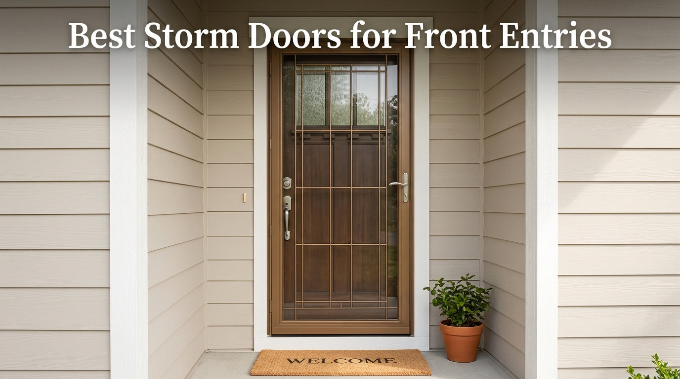 Best Storm Doors for Front Entries