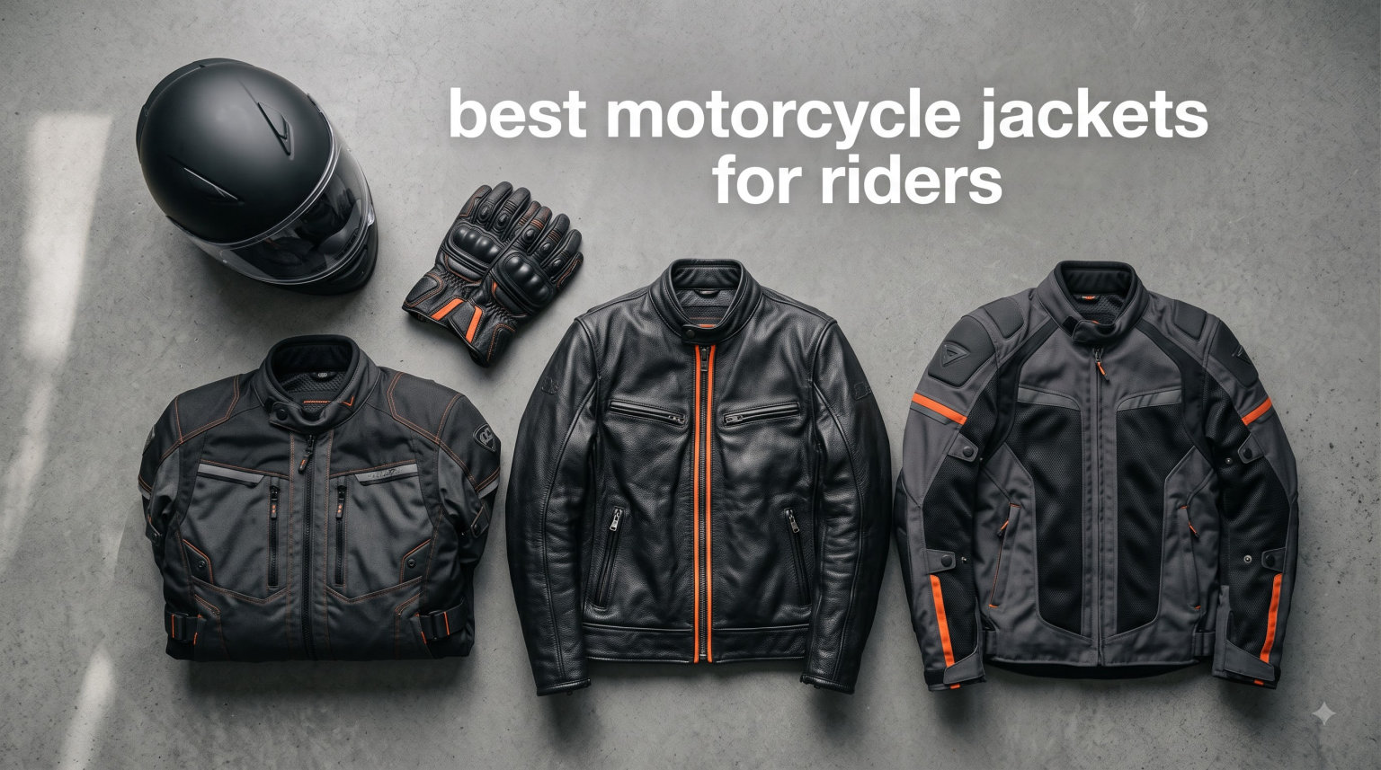 best motorcycle jackets for riders