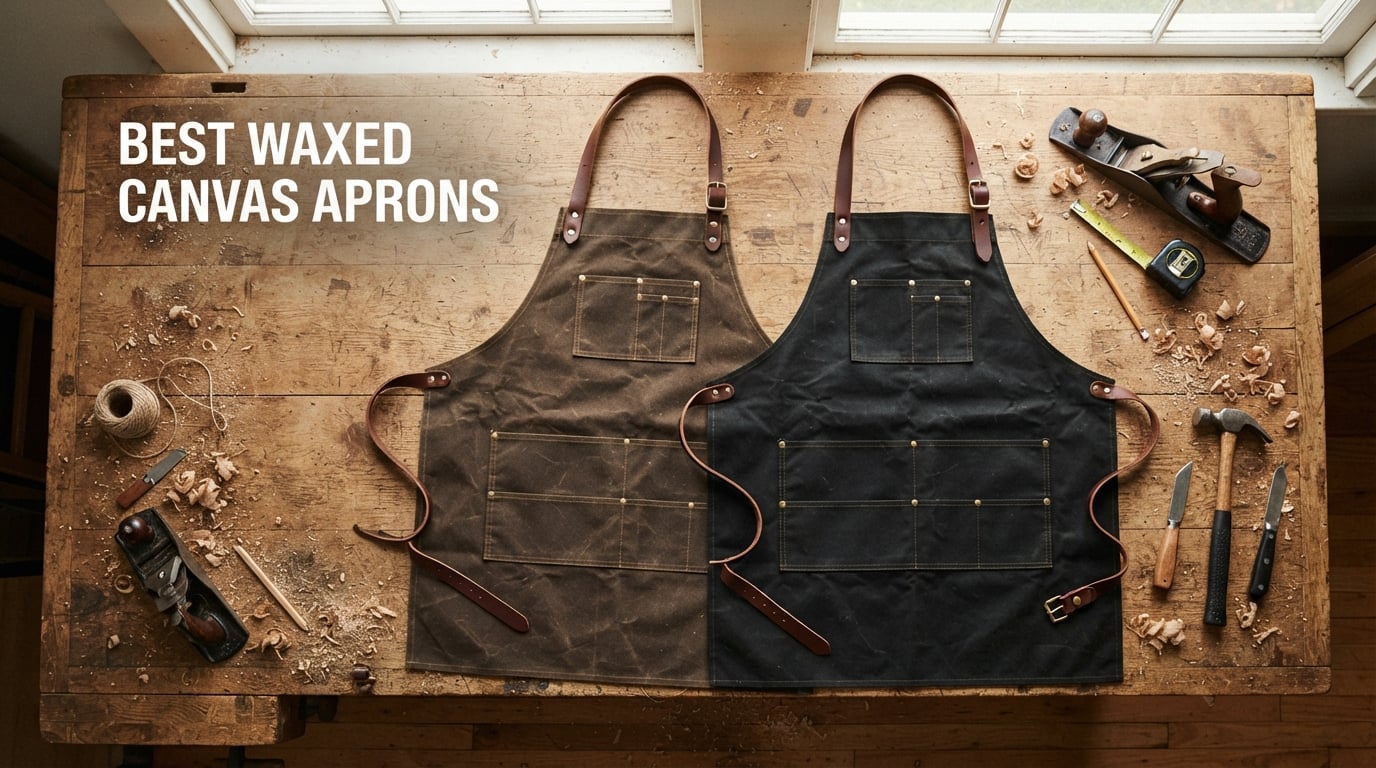 best waxed canvas aprons