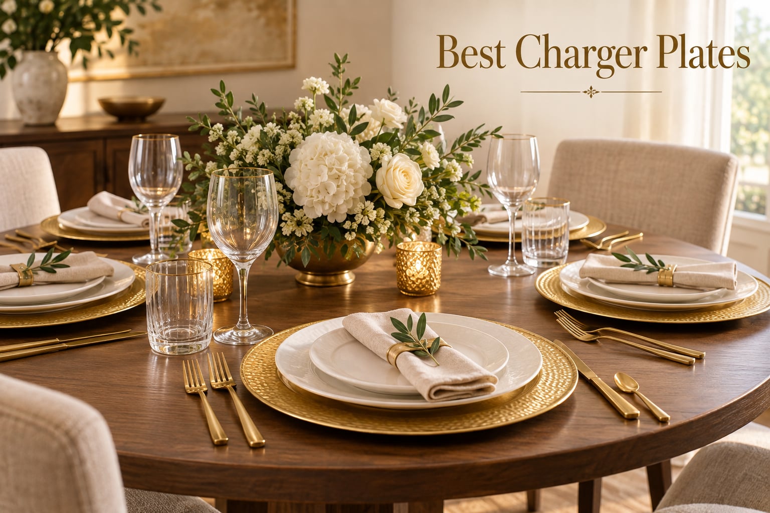 Best Charger Plates