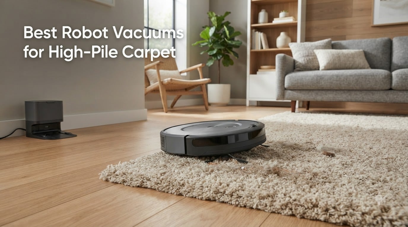 Best Robot Vacuums for High-Pile Carpet