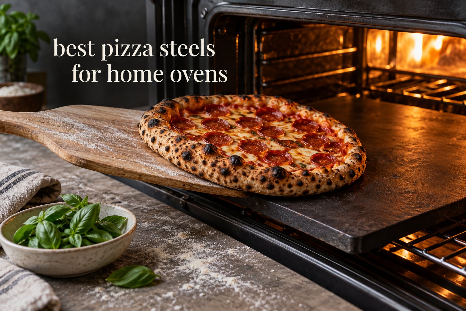 best pizza steels for home ovens