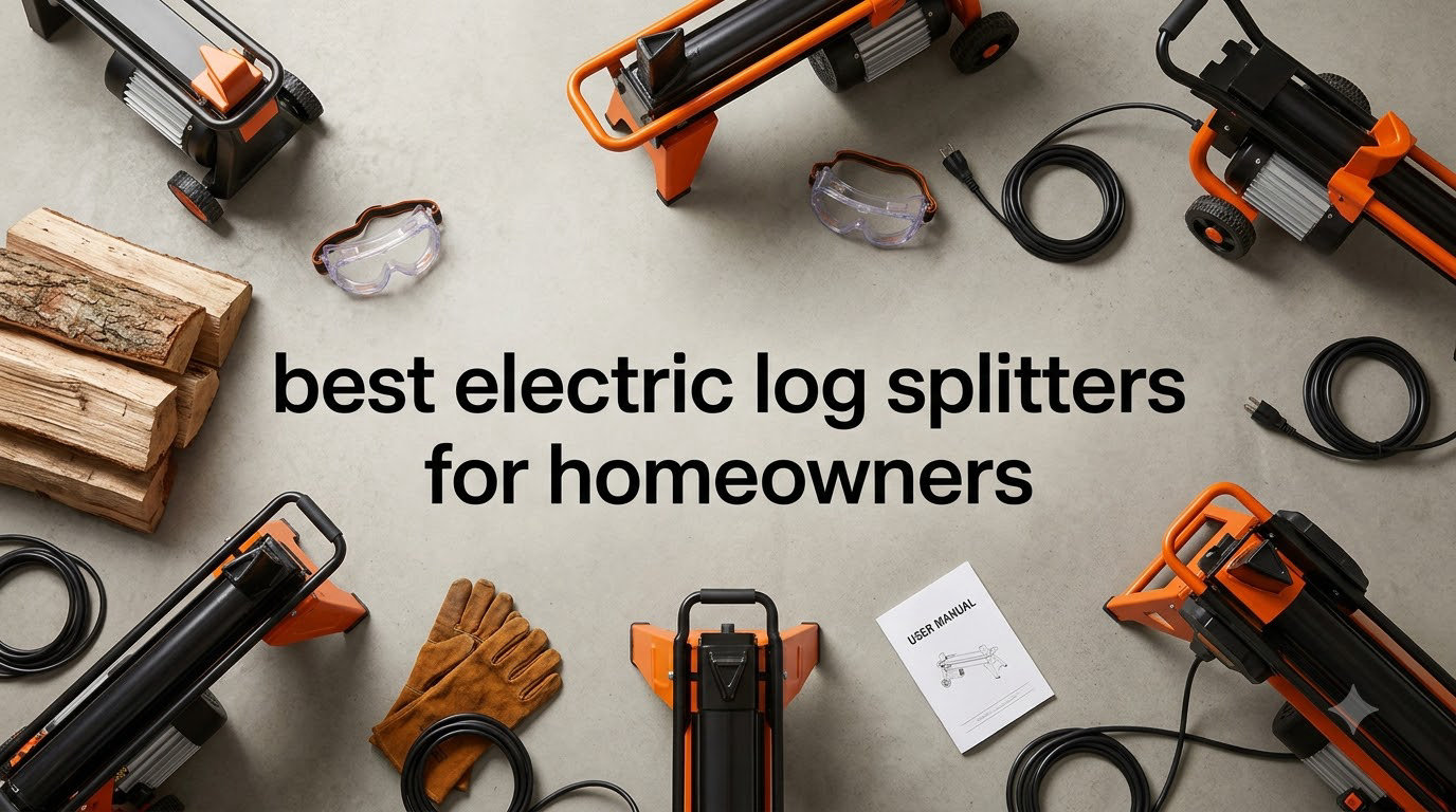 best electric log splitters for homeowners