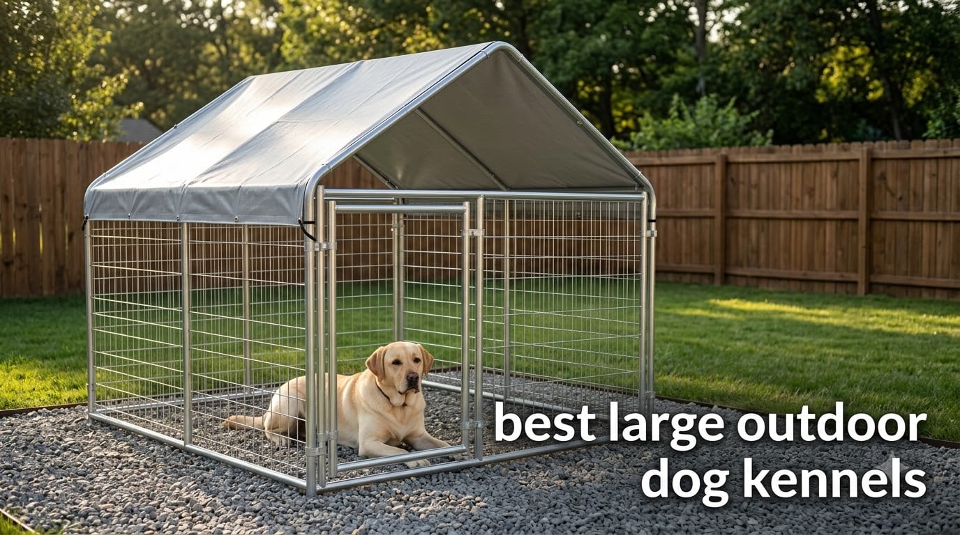 best large outdoor dog kennels