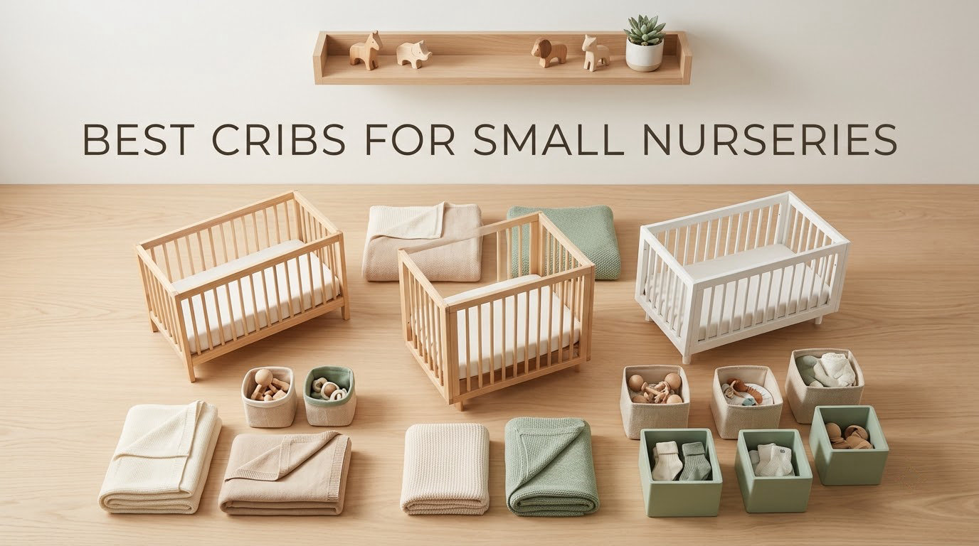 best cribs for small nurseries