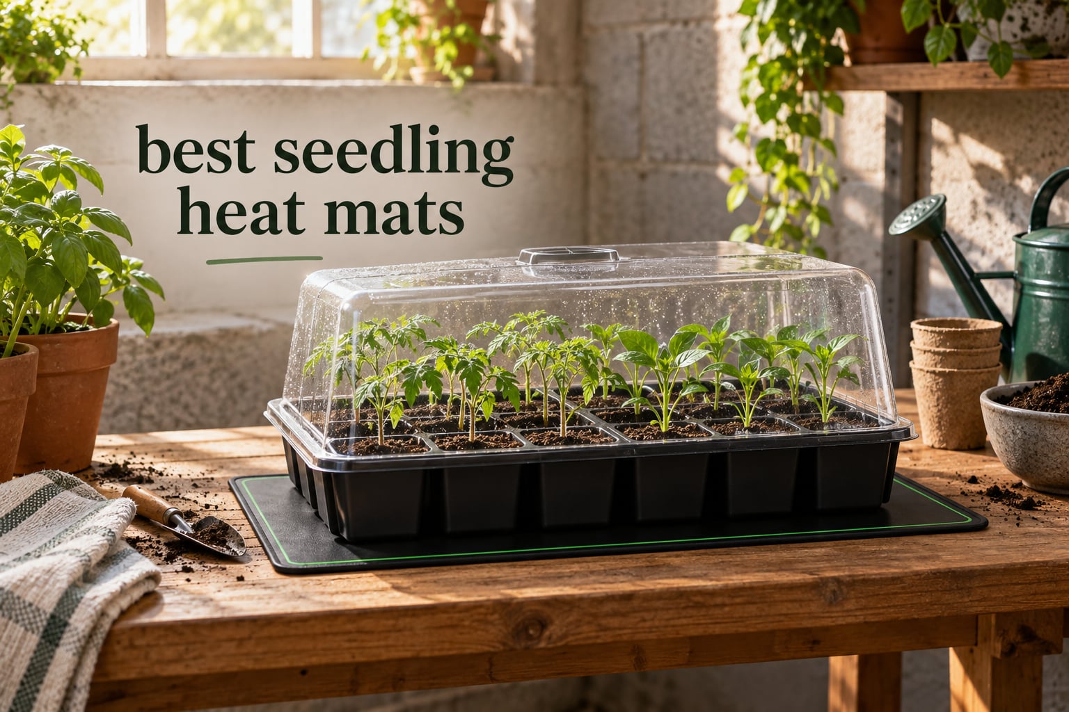 best seedling heat mats