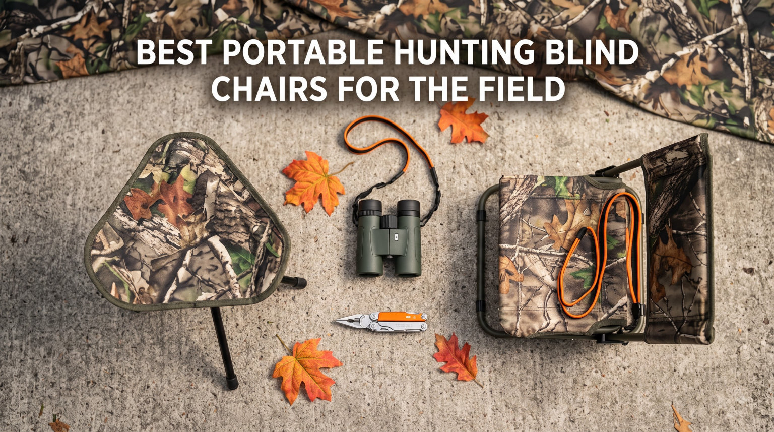 best portable hunting blind chairs for the field