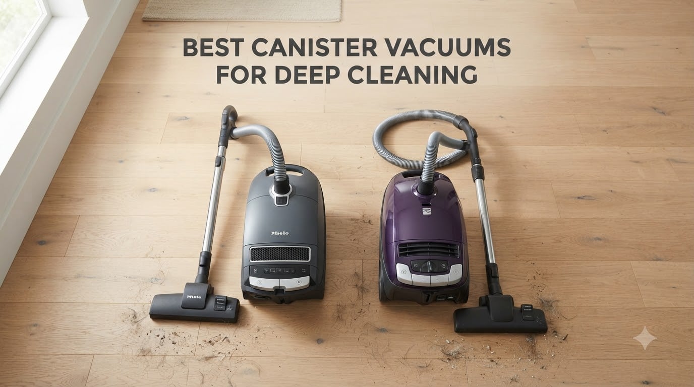 Best Canister Vacuums for Deep Cleaning
