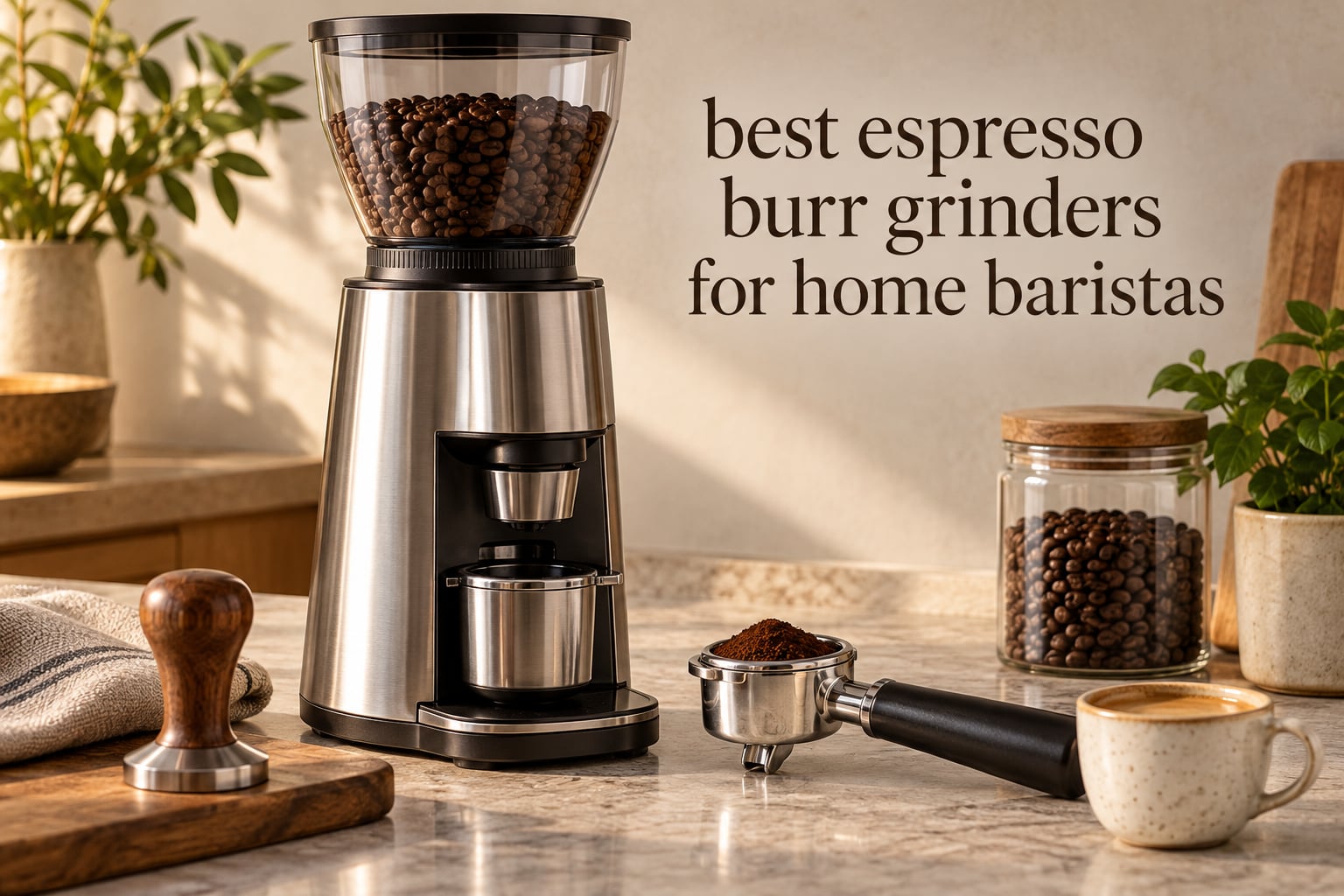 best espresso burr grinders for home baristas