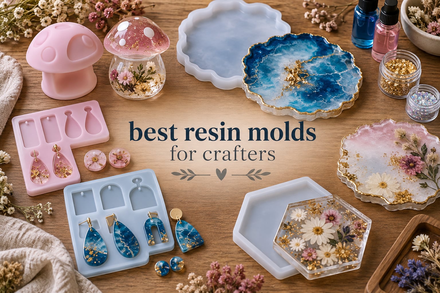 best resin molds for crafters