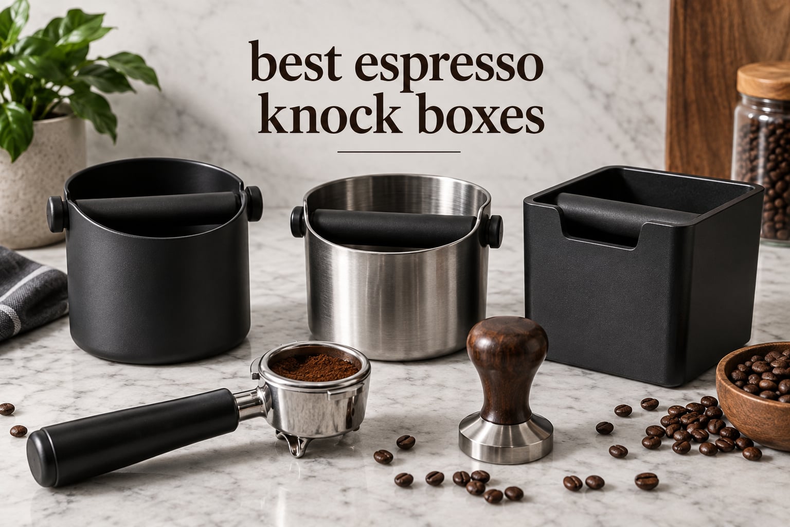 best espresso knock boxes
