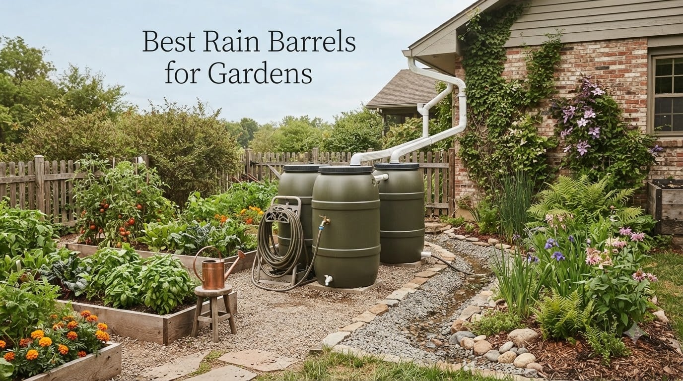 Best Rain Barrels for Gardens