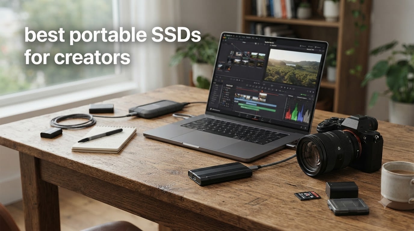 best portable SSDs for creators