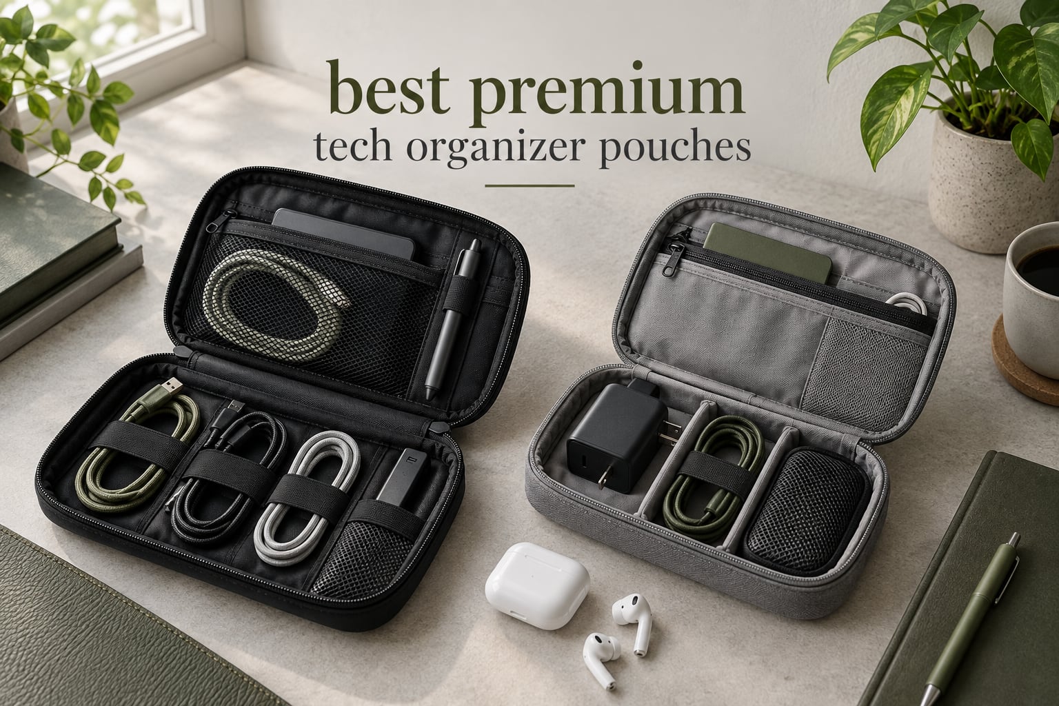 best premium tech organizer pouches
