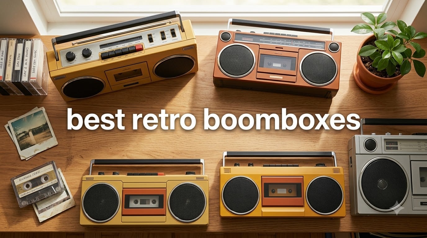best retro boomboxes
