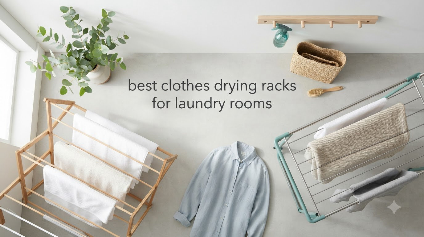 best clothes drying racks for laundry rooms