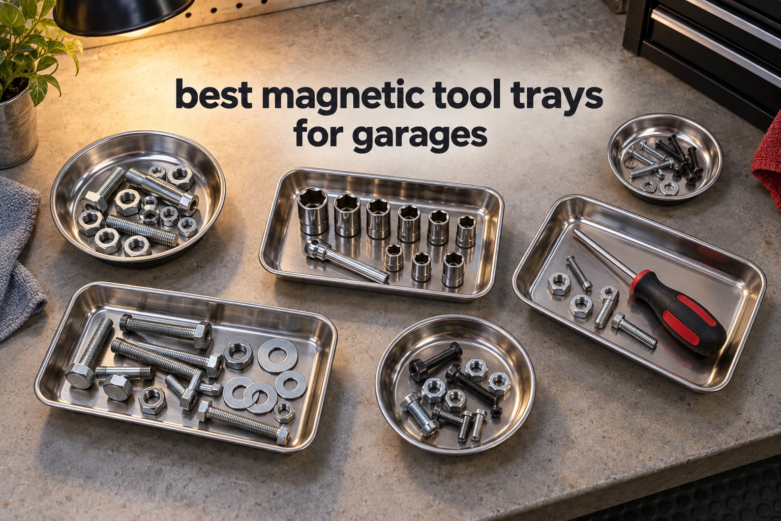 best magnetic tool trays for garages